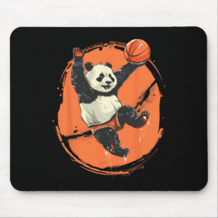 Sketll Panda Bear Drawing Animal Art Sketll Lover  Mouse Pad