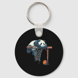 Sketll Panda Bear Drawing Sketll Lover Animal Art Key Ring