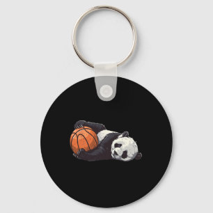 Sketll Panda Bear Sketll Lover Drawing Animal Art Key Ring