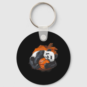 Sketll Panda Bear Sketll Lover Drawing Animal Art Key Ring