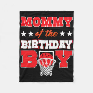 Sketll Party Mommy Of The Birthday Boy Ller Family Fleece Blanket