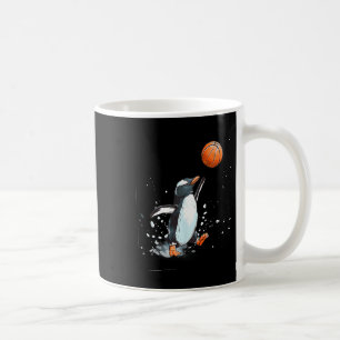 Sketll Penguin Splash Nature Artwork Sketll Hoop Coffee Mug