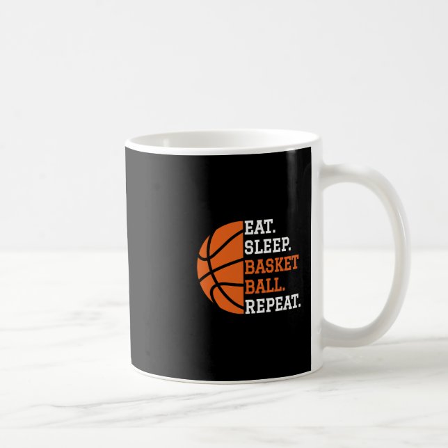 Sketll Player Boy Eat Sleep Sketll Repeat  Coffee Mug (Right)