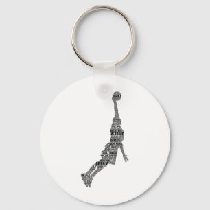 Sketll Player Coach Kids Boys Men 1 Key Ring
