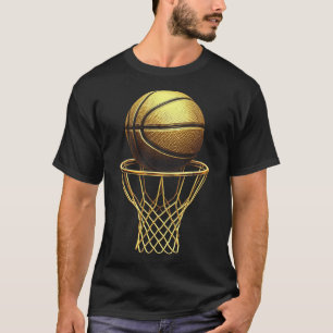 Sketll Player Cool Trophy Sports Lover Game Day Bl T-Shirt