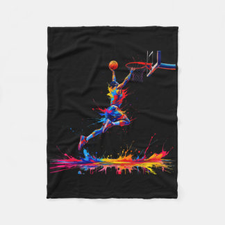 Sketll Player Drip Boys Youth Kids Men Women Teens Fleece Blanket