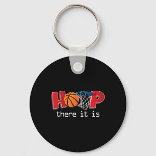 Sketll Player Funny Hoop There It Is Graphic Key Ring