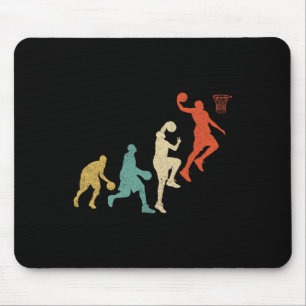 Sketll Player Retro Slam Dunk Forward Team Matchin Mouse Pad