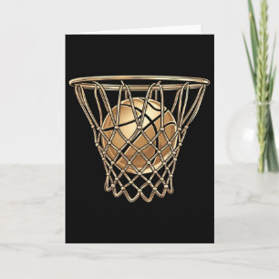 Sketll Player Trophy Game Coach Sports Sketll Hoop Card