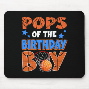 Sketll Pops Of The Birthday Boy Family Matching Mouse Pad