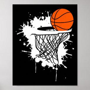 Sketll S For Men Slam Dunk Teens Kids Youth Player Poster