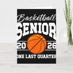 Sketll Senior 2026 Last Quarter Senior Sketll Play Card