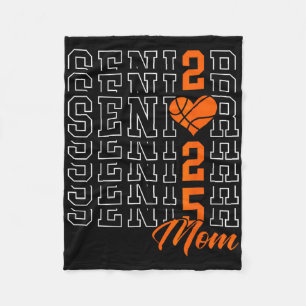 Sketll Senior Mum Graduation Cl Of 2025 Senior 25 Fleece Blanket