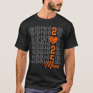Sketll Senior Mum Graduation Cl Of 2025 Senior 25  T-Shirt