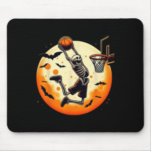 Sketll Skeleton Halloween Men Boys Sketll Hallowee Mouse Pad