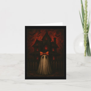 Sketll Skeleton Playing Sketll Halloween Skull Lov Card