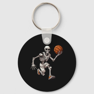 Sketll Skeleton Playing Sketll Halloween Skull Lov Key Ring