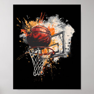 Sketll Sketll Hoop Drawing Artwork Sketll Lover Poster