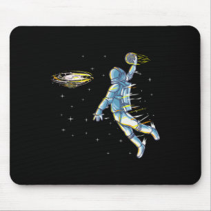 Sketll Space Astronaut Slam Dunk Jam Sports Humour Mouse Pad