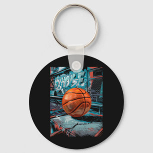 Sketll Street Art Graffiti Design Urn Hip Hop Styl Key Ring