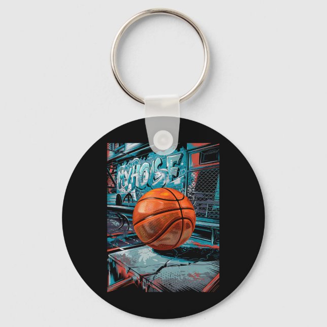 Sketll Street Art Graffiti Design Urn Hip Hop Styl Key Ring (Front)