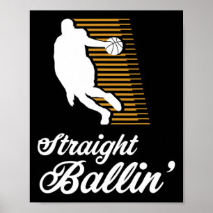 Sketll Streetll Straight Llin' Gift  Poster
