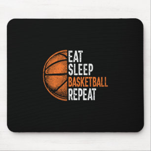Sketll Team Coach Player Fan Eat Sleep Sketll Repe Mouse Pad