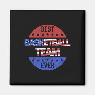 Sketll Team Player Independence Day Patriotic Usa Magnet