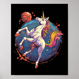 Sketll Unicorn Drawing Sketll Lover Sketll Hoop  Poster