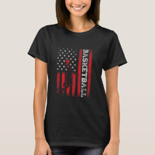 Sketll - Usa American Flag Sports Lover Athlete T-Shirt