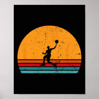 Sketll Vintage Retro Sunset Gift For Sketll Fans Poster