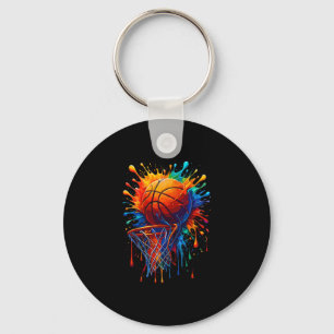 Sketller Hoop Colorful Splash Sketll  Key Ring