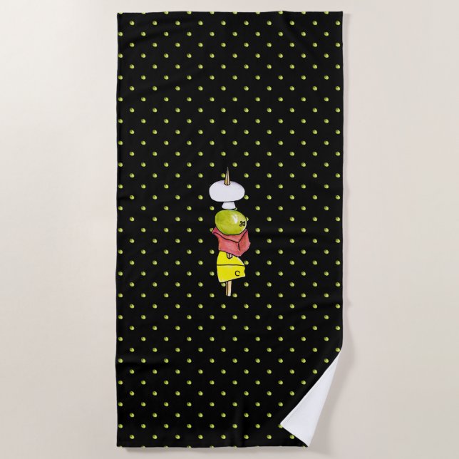 Skewer Beach Towel (Front)