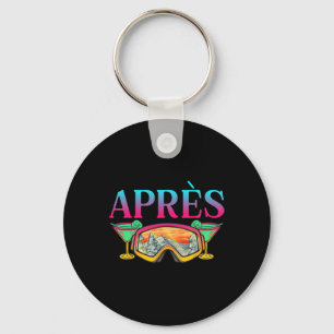 Ski 90s 80s Skiing Outfit Après Retro Skiing Key Ring