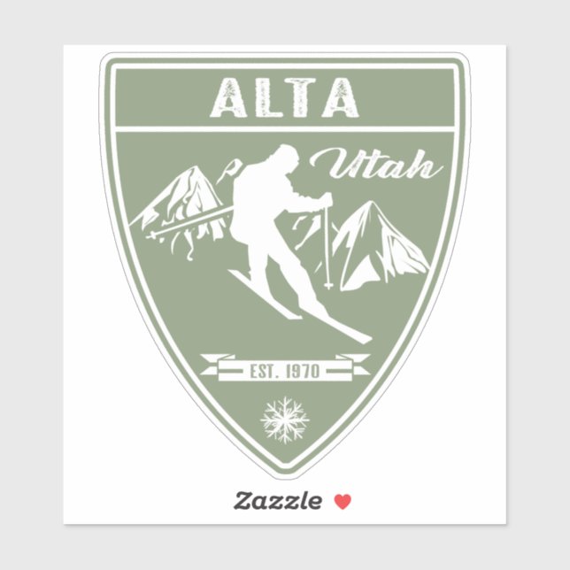 Ski Alta Utah (Sheet)