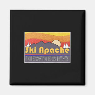 Ski Apache New Mexico Magnet