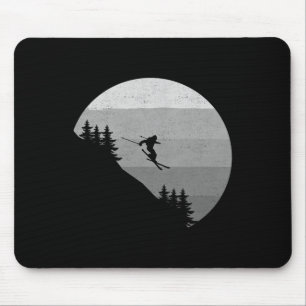 Ski Apparel - Skiing Skier Ski _1 Mouse Pad