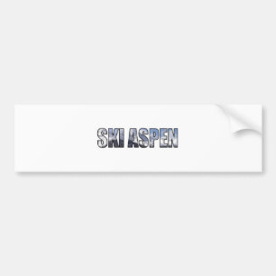 Ski Aspen Bumper Sticker
