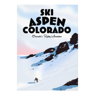 Ski Aspen Colorado Photo Print
