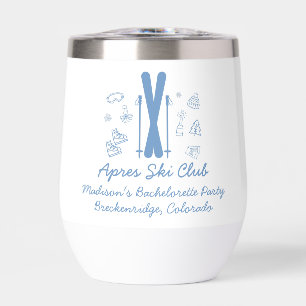 Ski Bachelorette Last Toast On The Slopes