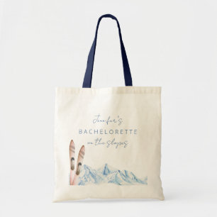 Ski Bachelorette Party Weekend Tote Bad with Name