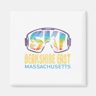 Ski Berkshire East Machusetts Skiing Vacation Magnet