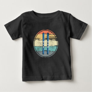 Ski Boards Vintage Baby T-Shirt