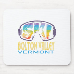 Ski Bolton Valley Vermont Skiing Vacation Mouse Pad