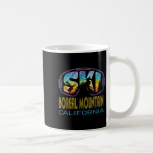 Ski Boreal Mountain California Skiing Vacation  Coffee Mug