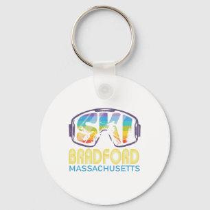 Ski Bradford Machusetts Skiing Vacation  Key Ring
