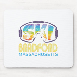 Ski Bradford Machusetts Skiing Vacation Mouse Pad