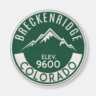 Ski Breckenridge Colorado Skiing Snowboarding Magnet