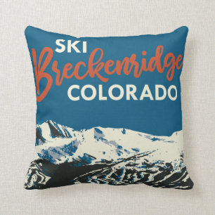 Ski Breckenridge Pillow