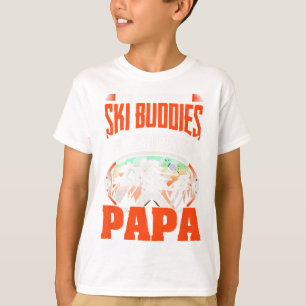Ski Buddies Call Me Papa Skiing Skier Winter Sport T-Shirt